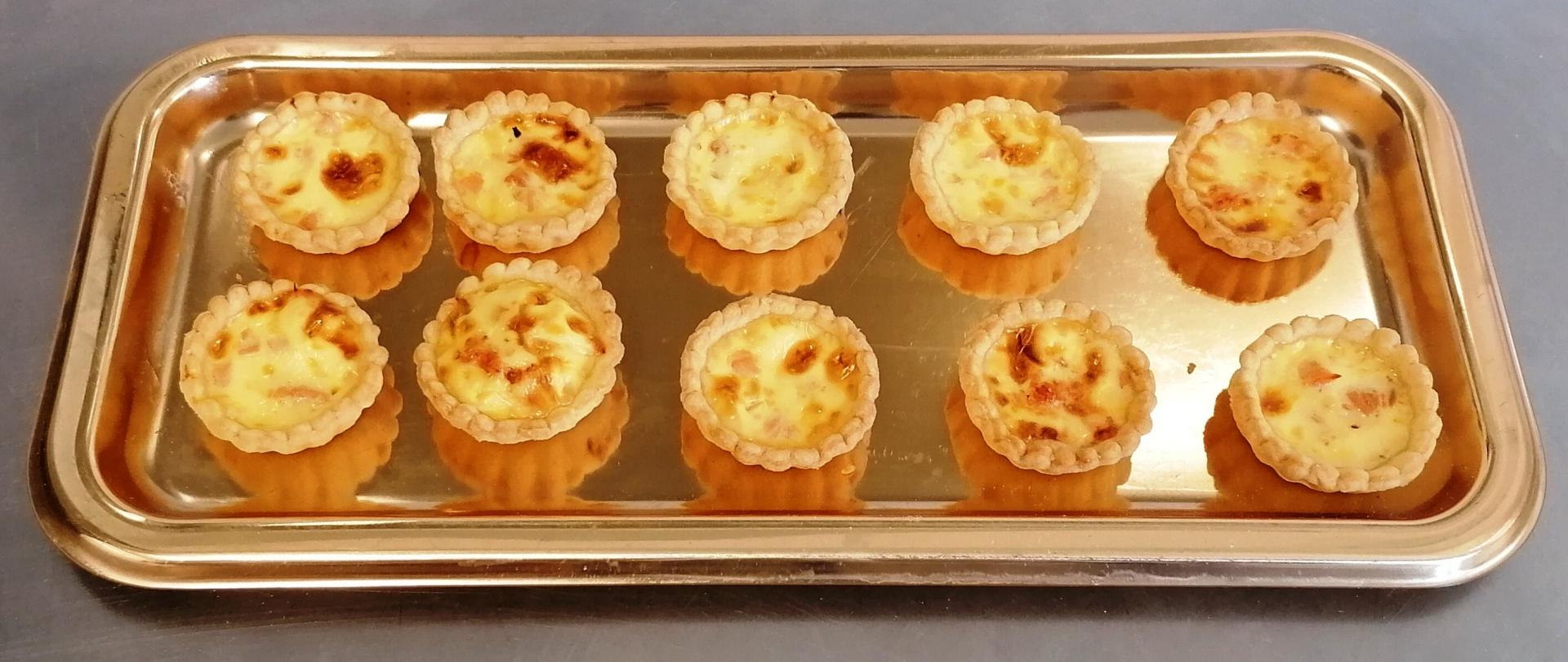 Quiche lorraine cuite co